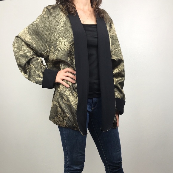 Vintage Jackets & Blazers - Vintage Baronesa Lightweight Blazer Size 8